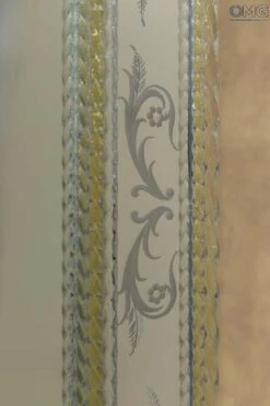 Ca Zanardi - Wall Venetian Mirror - Murano Glass And Gold 24carats -Life Store venetian mirror specchio original murano glass omg18 03