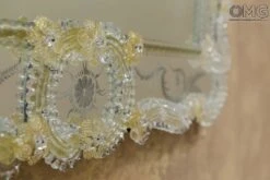 Ca Zanardi - Wall Venetian Mirror - Murano Glass And Gold 24carats -Life Store venetian mirror specchio original murano glass omg18 04