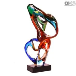 Venom - Abstract - Murano Glass Sculpture -Life Store venom sculpture murano glass 99