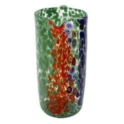 Pitcher Rainbow - Green - Original Murano Glass OMG -Life Store verde13