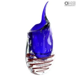 Vase Wave - Sommerso - Murano Glass -Life Store wave vase original murano glass 2