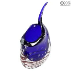 Vase Wave - Sommerso - Murano Glass -Life Store wave vase original murano glass 6